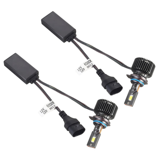 K11 1 Pair 9012 12V / 85W / 6000K / 9000LM Car LED Headlight, 9012