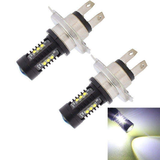 2 PCS MZ 10W 1080 LM 5500K H4 12 XB-D LED Car Headlights Driving Lamps, DC 12-24V, H4 10W