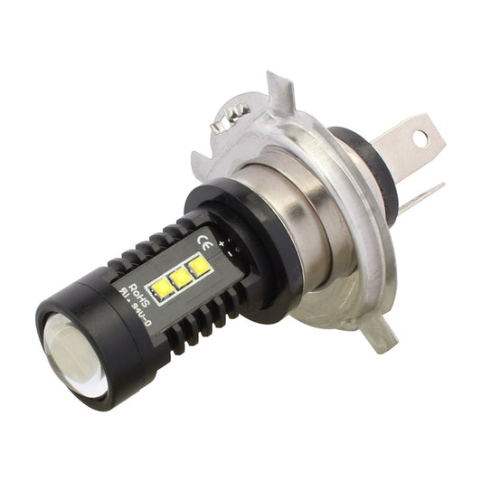 2 PCS MZ 10W 1080 LM 5500K H4 12 XB-D LED Car Headlights Driving Lamps, DC 12-24V, H4 10W