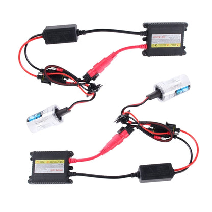 2PCS 35W H7 2800 LM Slim HID Xenon Light with 2 Alloy HID Ballast, High Intensity Discharge Lamp, Color Temperature: 4300K, H7