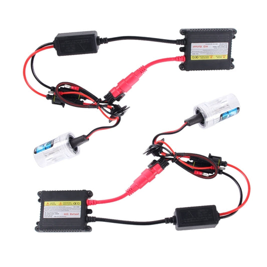 2PCS 35W HB4/9006 2800 LM Slim HID Xenon Light with 2 Alloy HID Ballast, High Intensity Discharge Lamp, Color Temperature: 8000K, 9006