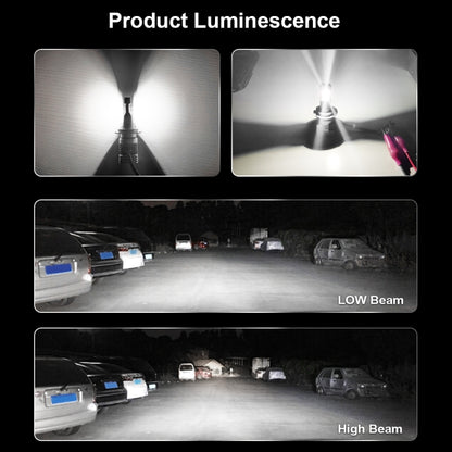 2 PCS M3 9006 / HB4 DC9-32V / 17W / 6500K / 2000LM IP68 Car LED Headlight Lamps, 9006 / HB4