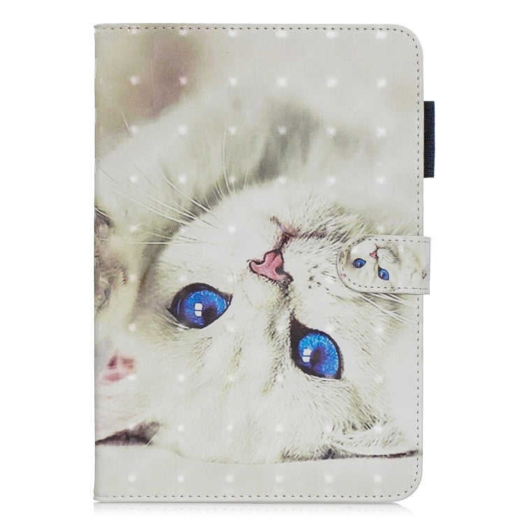3D Horizontal Flip Leather Case with Holder & Card Slots, For New iPad (iPad 3), For iPad Air, For iPad mini 5, For  Galaxy Tab A 8 (2019), For Galaxy Tab A 10.1 (2019), For Galaxy Tab A 10.5, For Galaxy Tab S5E 10.5