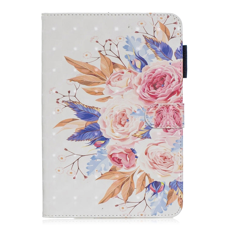 3D Horizontal Flip Leather Case with Holder & Card Slots, For New iPad (iPad 3), For iPad Air, For iPad mini 5, For  Galaxy Tab A 8 (2019), For Galaxy Tab A 10.1 (2019), For Galaxy Tab A 10.5, For Galaxy Tab S5E 10.5