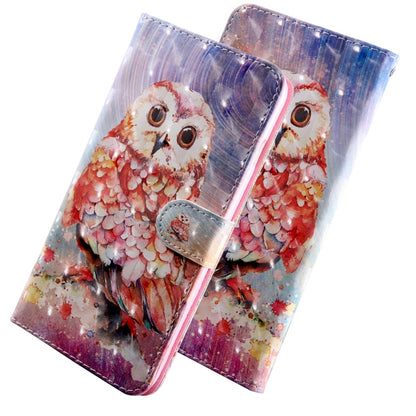 3D Coloured Drawing Pattern Horizontal Flip Leather Case with Holder & Card Slots & Wallet & Lanyard, for Xiaomi Redmi 7S / Redmi Note 7 Pro, for Galaxy A10E / A20E, for LG K50 / Q60, for Huawei Honor 20 Lite