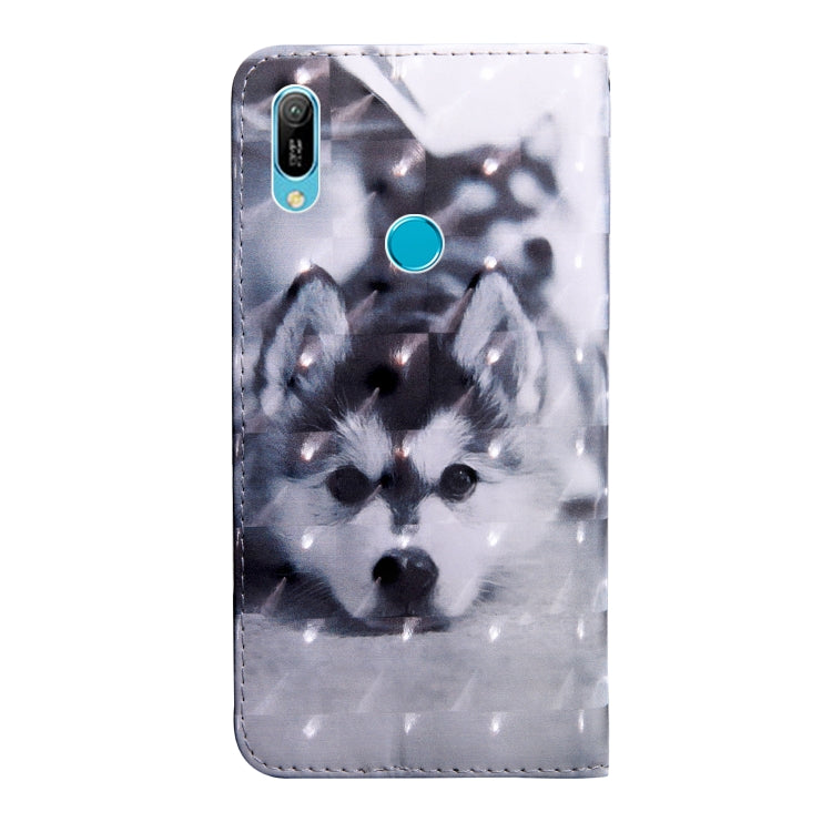 3D Painting Pattern Coloured Drawing Horizontal Flip TPU + PU Leather Case with Holder & Card Slots & Wallet, For Huawei P Smart Z, For Huawei Honor 8A Pro, For Huawei Honor 20i, For Huawei Honor 10i