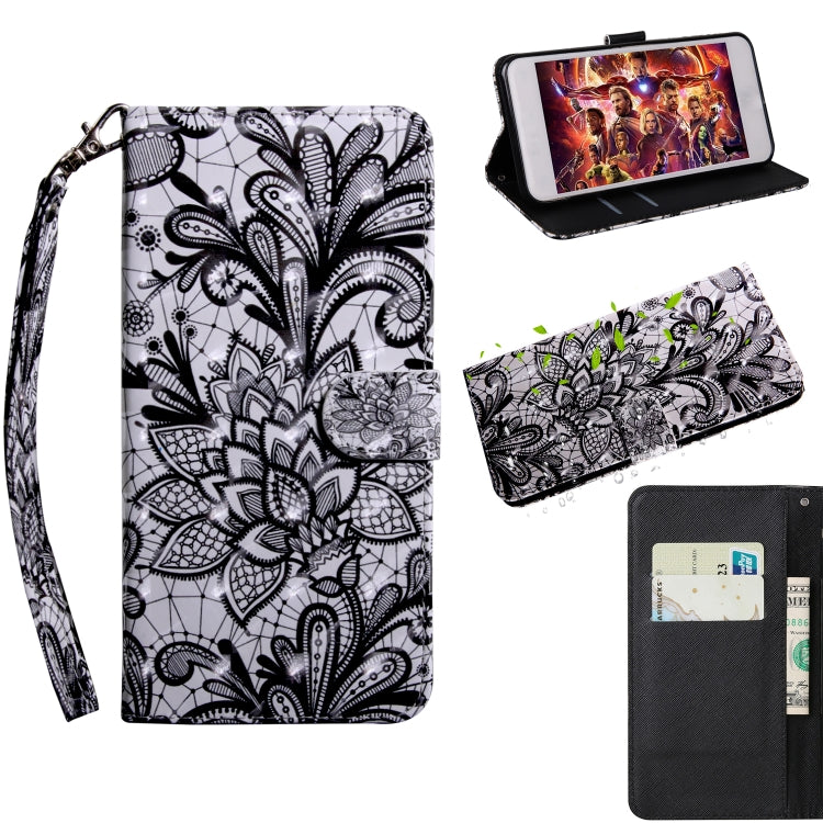 3D Painting Pattern Coloured Drawing Horizontal Flip TPU + PU Leather Case with Holder & Card Slots & Wallet, For Huawei P Smart Z, For Huawei Honor 8A Pro, For Huawei Honor 20i, For Huawei Honor 10i