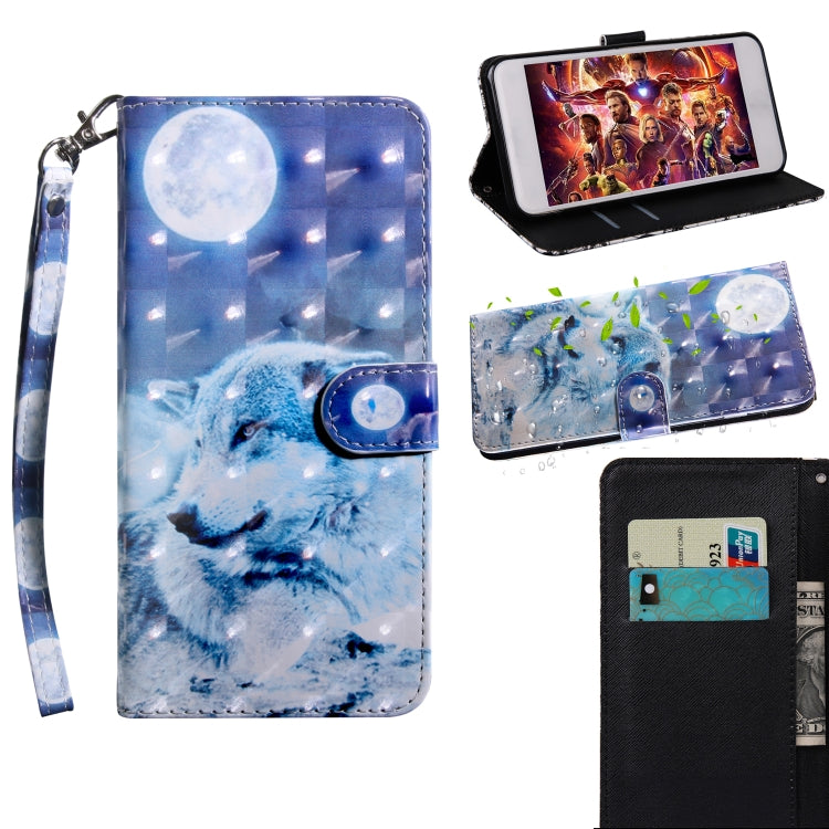 3D Painting Pattern Coloured Drawing Horizontal Flip TPU + PU Leather Case with Holder & Card Slots & Wallet, For Samsung Galaxy A6 (2018), For Samsung Galaxy A6+ (2018), For Samsung Galaxy A7 (2018), For Samsung Galaxy A8 (2018)