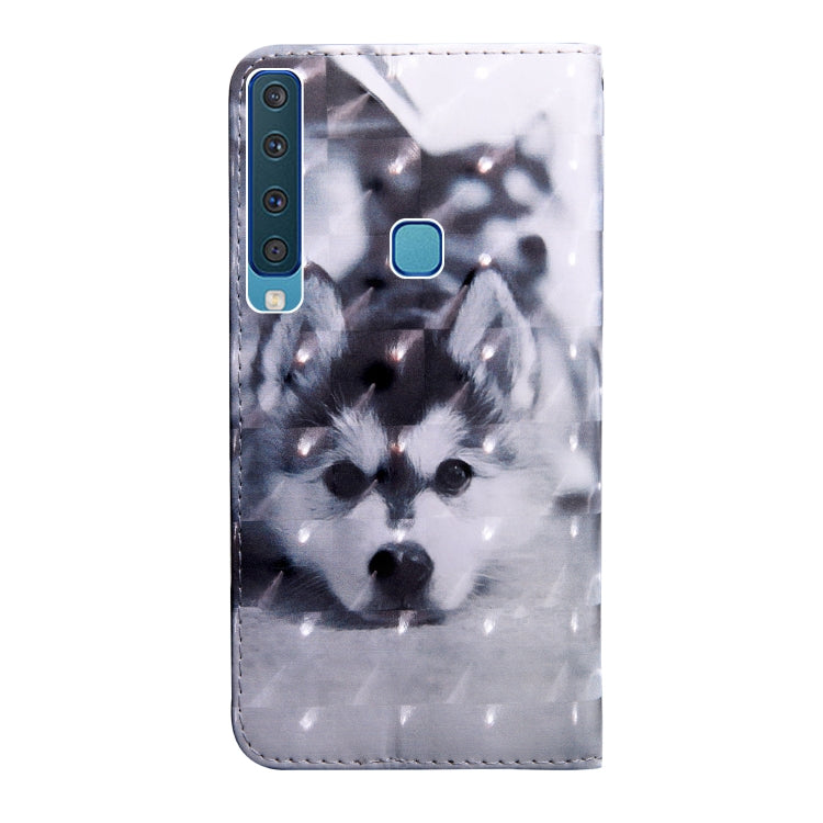 3D Painting Pattern Coloured Drawing Horizontal Flip TPU + PU Leather Case with Holder & Card Slots & Wallet, For Samsung Galaxy A9 (2018), For Samsung Galaxy J2 Pro (2018), For Samsung Galaxy J4+, For Samsung Galaxy J4 (EU version)