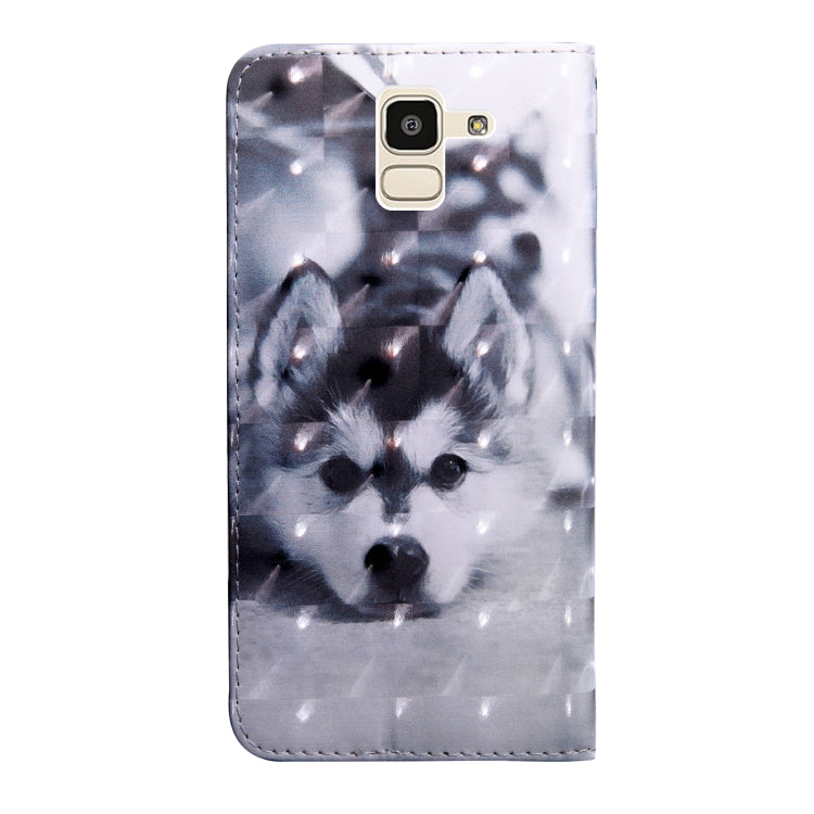3D Painting Pattern Coloured Drawing Horizontal Flip TPU + PU Leather Case with Holder & Card Slots & Wallet, For Samsung Galaxy J6 (2018) (EU version), For Samsung Galaxy J6+, For Samsung Galaxy Note9, For Samsung Galaxy S8