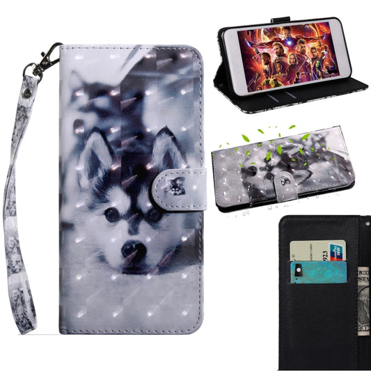 3D Painting Pattern Coloured Drawing Horizontal Flip TPU + PU Leather Case with Holder & Card Slots & Wallet, For Samsung Galaxy S8+, For Samsung Galaxy S9, For Samsung Galaxy S9+