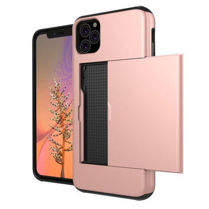 Shockproof Rugged Armor Protective Case with Card Slot, For iPhone 11 Pro