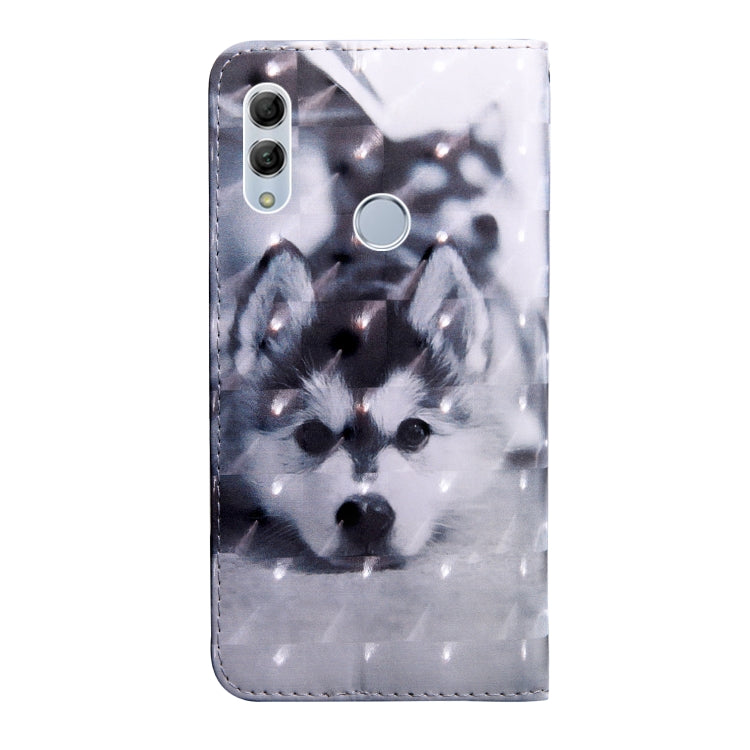 3D Painting Pattern Coloured Drawing Horizontal Flip TPU + PU Leather Case with Holder & Card Slots & Wallet, For Huawei Honor 10 Lite, For Huawei  P30 Pro, For Galaxy J8 2018, For Galaxy S10