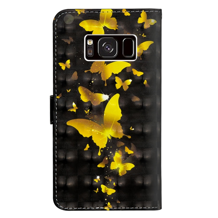 3D Painting Pattern Horizontal Flip TPU + PU Leather Case with Holder & Card Slots & Wallet, For Galaxy S8, For Galaxy S8+, For Galaxy S9, For Galaxy S9+