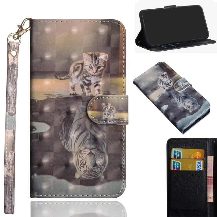 3D Painting Pattern Horizontal Flip TPU + PU Leather Case with Holder & Card Slots & Wallet, For Galaxy A9 (2018), For Galaxy A10, For Galaxy A10e, For Galaxy A20 / Galaxy A30