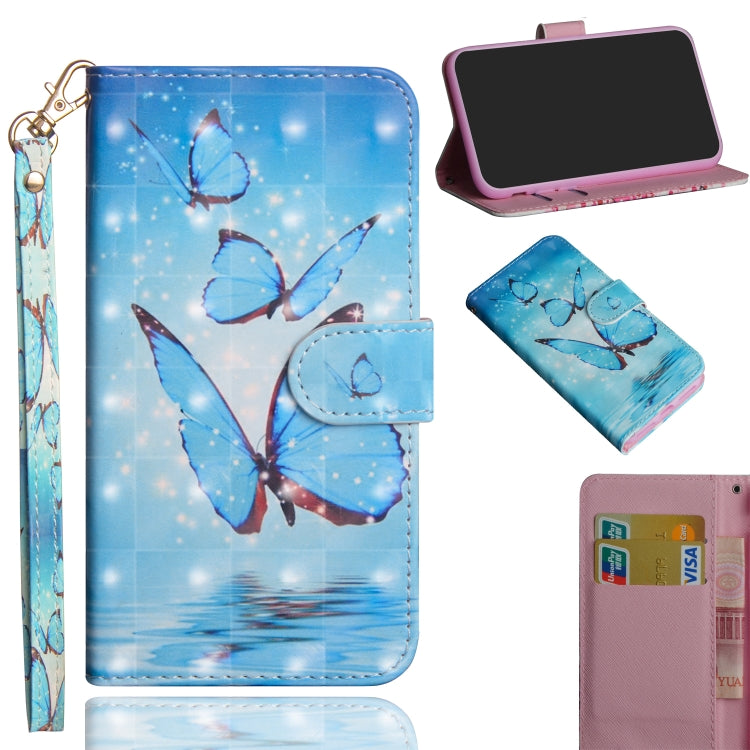 3D Painting Pattern Horizontal Flip TPU + PU Leather Case with Holder & Card Slots & Wallet, For Galaxy A9 (2018), For Galaxy A10, For Galaxy A10e, For Galaxy A20 / Galaxy A30