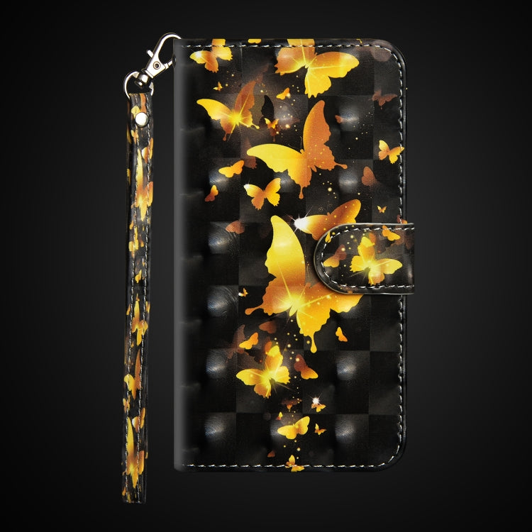 3D Painting Pattern Horizontal Flip TPU + PU Leather Case with Holder & Card Slots & Wallet, For Galaxy A20e, For Galaxy A40, For Galaxy A50, For Galaxy A70