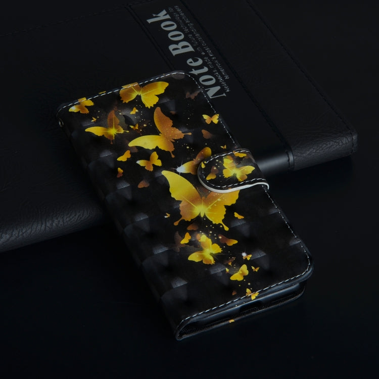 3D Painting Pattern Horizontal Flip TPU + PU Leather Case with Holder & Card Slots & Wallet, For Galaxy A20e, For Galaxy A40, For Galaxy A50, For Galaxy A70