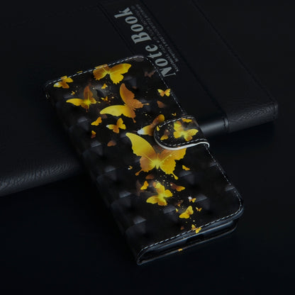 3D Painting Pattern Horizontal Flip TPU + PU Leather Case with Holder & Card Slots & Wallet, For Galaxy A20e, For Galaxy A40, For Galaxy A50, For Galaxy A70