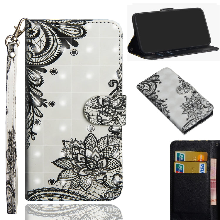 3D Painting Pattern Horizontal Flip TPU + PU Leather Case with Holder & Card Slots & Wallet, For Galaxy A20e, For Galaxy A40, For Galaxy A50, For Galaxy A70