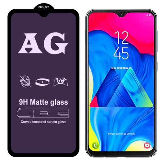 AG Matte Anti Blue Light Full Cover Tempered Glass, For Galaxy J4+ & J6+, For Galaxy A6+ (2018), For Galaxy J2 Core, For Galaxy A40, For Galaxy A70