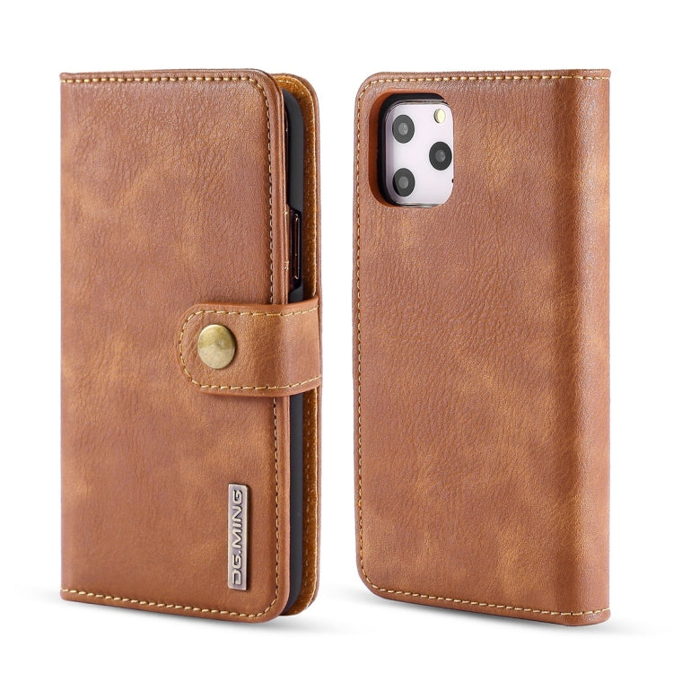 DG.MING Crazy Horse Texture Flip Detachable Magnetic Leather Case with Holder & Card Slots & Wallet, For Samsung Galaxy Note 10+, For iPhone 11 Pro Max, for iPhone 11 Pro, for iPhone 11, for Galaxy Note 10, for Galaxy Note 10+, For Samsung Galaxy Note 10