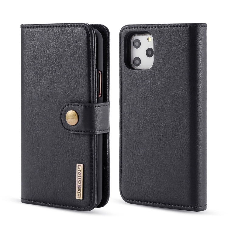 DG.MING Crazy Horse Texture Flip Detachable Magnetic Leather Case with Holder & Card Slots & Wallet, For Samsung Galaxy Note 10+, For iPhone 11 Pro Max, for iPhone 11 Pro, for iPhone 11, for Galaxy Note 10, for Galaxy Note 10+, For Samsung Galaxy Note 10
