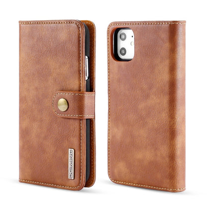 DG.MING Crazy Horse Texture Flip Detachable Magnetic Leather Case with Holder & Card Slots & Wallet, For Samsung Galaxy Note 10+, For iPhone 11 Pro Max, for iPhone 11 Pro, for iPhone 11, for Galaxy Note 10, for Galaxy Note 10+, For Samsung Galaxy Note 10