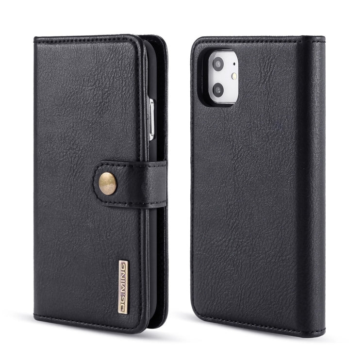 DG.MING Crazy Horse Texture Flip Detachable Magnetic Leather Case with Holder & Card Slots & Wallet, For Samsung Galaxy Note 10+, For iPhone 11 Pro Max, for iPhone 11 Pro, for iPhone 11, for Galaxy Note 10, for Galaxy Note 10+, For Samsung Galaxy Note 10