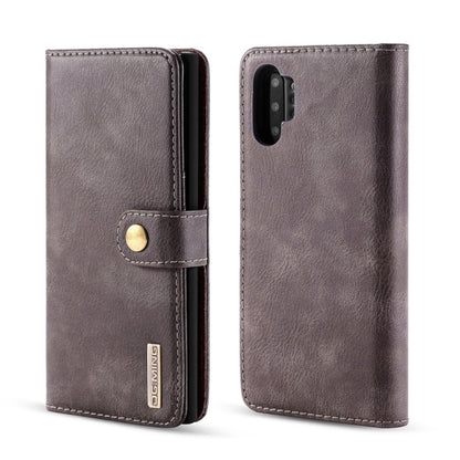 DG.MING Crazy Horse Texture Flip Detachable Magnetic Leather Case with Holder & Card Slots & Wallet, For Samsung Galaxy Note 10+, For iPhone 11 Pro Max, for iPhone 11 Pro, for iPhone 11, for Galaxy Note 10, for Galaxy Note 10+, For Samsung Galaxy Note 10