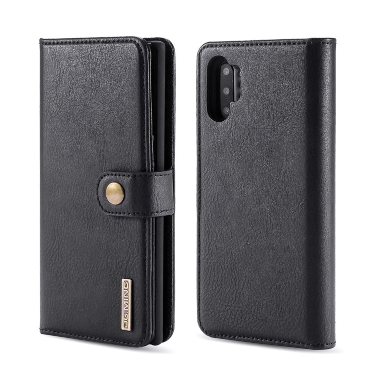 DG.MING Crazy Horse Texture Flip Detachable Magnetic Leather Case with Holder & Card Slots & Wallet, For Samsung Galaxy Note 10+, For iPhone 11 Pro Max, for iPhone 11 Pro, for iPhone 11, for Galaxy Note 10, for Galaxy Note 10+, For Samsung Galaxy Note 10
