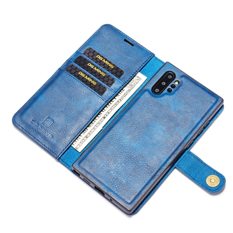 DG.MING Crazy Horse Texture Flip Detachable Magnetic Leather Case with Holder & Card Slots & Wallet, For Samsung Galaxy Note 10+, For iPhone 11 Pro Max, for iPhone 11 Pro, for iPhone 11, for Galaxy Note 10, for Galaxy Note 10+, For Samsung Galaxy Note 10