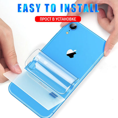 Soft Hydrogel Film Full Cover Back Protector for, For iPhone X(1 PC), iPhone 7 / 8, iPhone 7 Plus / 8 Plus, For iPhone XR(Back)(1 PC), For iPhone XS Max(1 PC), Galaxy Note 8, Galaxy Note 9, For Galaxy S8 (Back)(1 PC), For Galaxy S8 Plus (Back)(1 PC)   ...