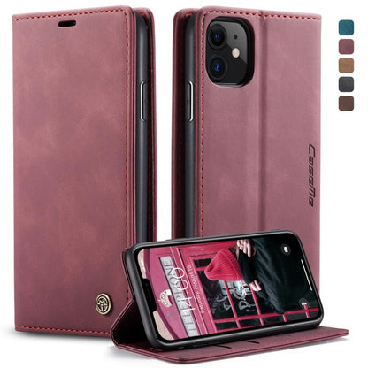 CaseMe-013 Multifunctional Horizontal Flip Leather Case with Card Slot & Holder & Wallet for iPhone, For iPhone 11 Pro, For iPhone 11, For iPhone 11 Pro Max