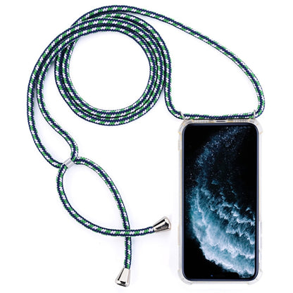 Four-Corner Anti-Fall Trasparent TPU Mobile Phone Case With Lanyard for iPhone, For iPhone 11 Pro, For iPhone 11, For iPhone 11 Pro Max