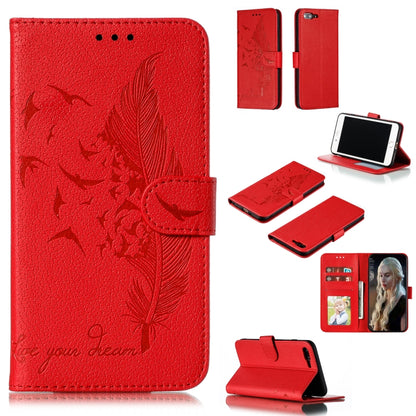 Feather Pattern Litchi Texture Horizontal Flip Leather Case with Wallet & Holder & Card Slots, For iPhone SE 2022 / SE 2020 / 8 / 7, For iPhone 7 Plus / 8 Plus, For iPhone 11 Pro, For iPhone 11, For iPhone 11 Pro Max, For iPhone XS /X, For iPhone XR   ...