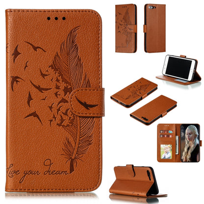 Feather Pattern Litchi Texture Horizontal Flip Leather Case with Wallet & Holder & Card Slots, For iPhone SE 2022 / SE 2020 / 8 / 7, For iPhone 7 Plus / 8 Plus, For iPhone 11 Pro, For iPhone 11, For iPhone 11 Pro Max, For iPhone XS /X, For iPhone XR   ...