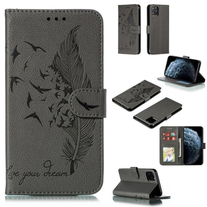 Feather Pattern Litchi Texture Horizontal Flip Leather Case with Wallet & Holder & Card Slots, For iPhone SE 2022 / SE 2020 / 8 / 7, For iPhone 7 Plus / 8 Plus, For iPhone 11 Pro, For iPhone 11, For iPhone 11 Pro Max, For iPhone XS /X, For iPhone XR   ...