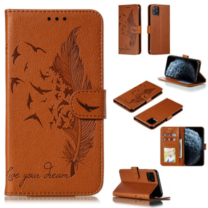Feather Pattern Litchi Texture Horizontal Flip Leather Case with Wallet & Holder & Card Slots, For iPhone SE 2022 / SE 2020 / 8 / 7, For iPhone 7 Plus / 8 Plus, For iPhone 11 Pro, For iPhone 11, For iPhone 11 Pro Max, For iPhone XS /X, For iPhone XR   ...