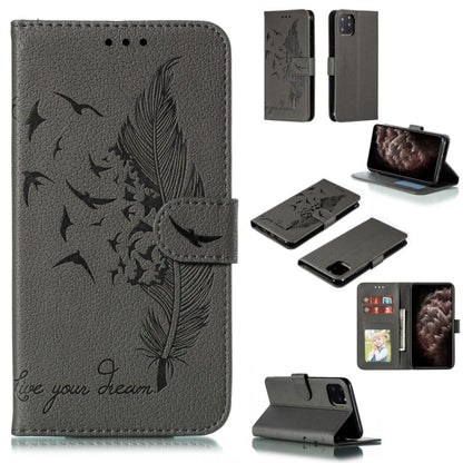 Feather Pattern Litchi Texture Horizontal Flip Leather Case with Wallet & Holder & Card Slots, For iPhone SE 2022 / SE 2020 / 8 / 7, For iPhone 7 Plus / 8 Plus, For iPhone 11 Pro, For iPhone 11, For iPhone 11 Pro Max, For iPhone XS /X, For iPhone XR   ...