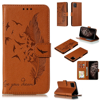 Feather Pattern Litchi Texture Horizontal Flip Leather Case with Wallet & Holder & Card Slots, For iPhone SE 2022 / SE 2020 / 8 / 7, For iPhone 7 Plus / 8 Plus, For iPhone 11 Pro, For iPhone 11, For iPhone 11 Pro Max, For iPhone XS /X, For iPhone XR   ...