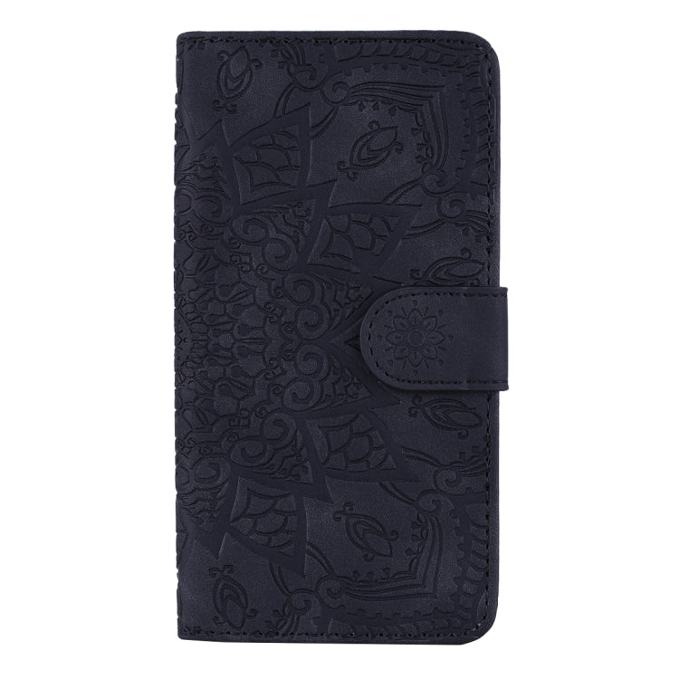 Calf Pattern Double Folding Design Embossed Leather Case with Wallet & Holder & Card Slots, for Galaxy A5 (2018) / A8 (2018), for Galaxy A6 (2018), for Galaxy J8 (2018) / A6+ (2018), for Galaxy A7 (2018), for Galaxy A9 (2018), for Galaxy M10 / A10     ...