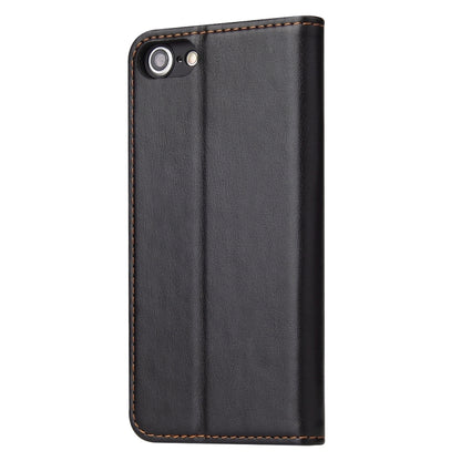 Fierre Shann PU Genuine Leather Texture Horizontal Flip Leather Case with Holder & Card Slots & Wallet For iPhone 8 / 7 / SE 2020, For iPhone 8 / 7 / SE 2022 / SE 2020