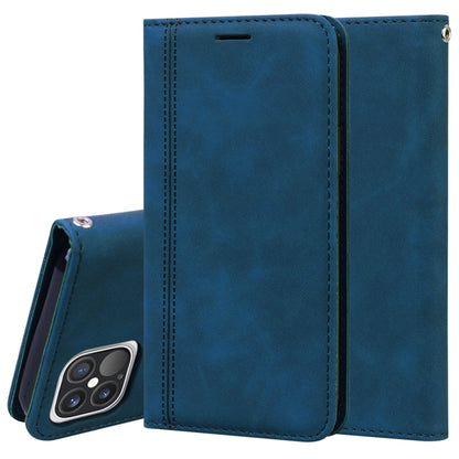 Frosted Business Magnetic Horizontal Flip PU Leather Case with Holder & Card Slot & Lanyard, For iPhone 12 mini, For iPhone 12 / 12 Pro, For iPhone 12 Pro Max