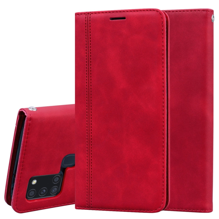 Frosted Business Magnetic Horizontal Flip PU Leather Case with Holder & Card Slot & Lanyard, For Huawei P Smart (2020), For Huawei Y6p (2020), For Samsung Galaxy A21s, For Samsung Galaxy M51, For Samsung Galaxy S20 FE 5G, For Xiaomi Redmi 9            ...