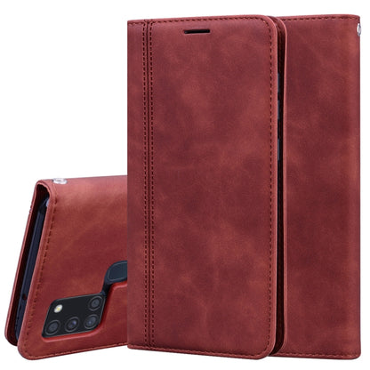 Frosted Business Magnetic Horizontal Flip PU Leather Case with Holder & Card Slot & Lanyard, For Huawei P Smart (2020), For Huawei Y6p (2020), For Samsung Galaxy A21s, For Samsung Galaxy M51, For Samsung Galaxy S20 FE 5G, For Xiaomi Redmi 9            ...