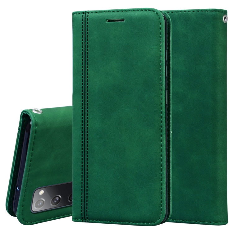 Frosted Business Magnetic Horizontal Flip PU Leather Case with Holder & Card Slot & Lanyard, For Huawei P Smart (2020), For Huawei Y6p (2020), For Samsung Galaxy A21s, For Samsung Galaxy M51, For Samsung Galaxy S20 FE 5G, For Xiaomi Redmi 9            ...