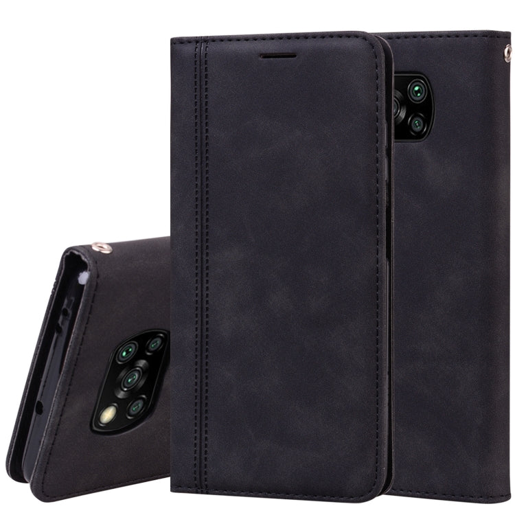 Frosted Business Magnetic Horizontal Flip PU Leather Case with Holder & Card Slot & Lanyard, For Huawei P Smart (2020), For Huawei Y6p (2020), For Samsung Galaxy A21s, For Samsung Galaxy M51, For Samsung Galaxy S20 FE 5G, For Xiaomi Redmi 9            ...