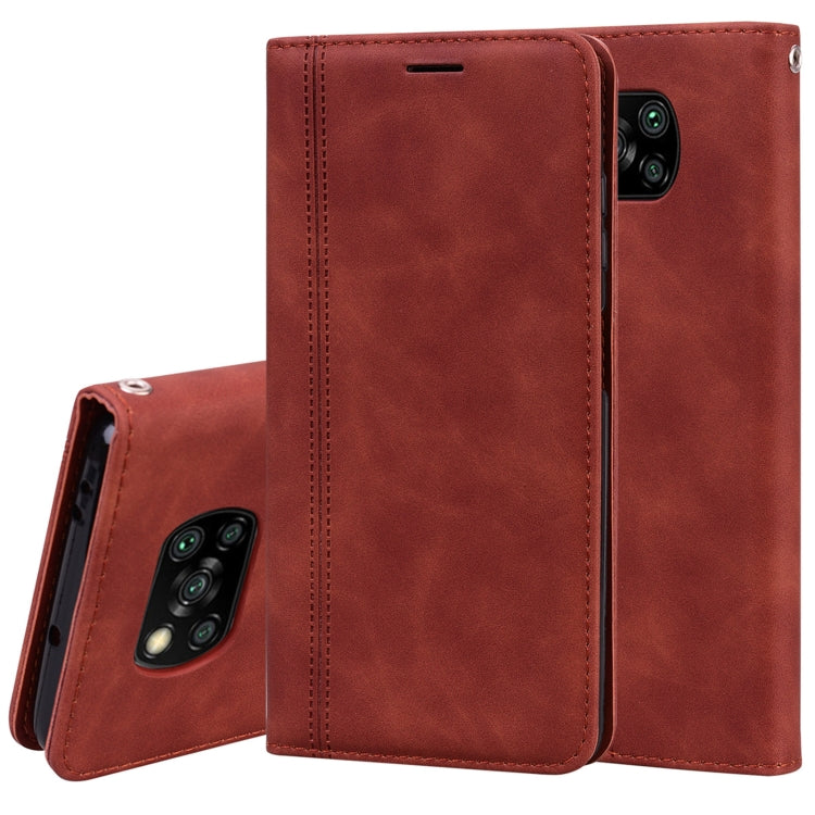 Frosted Business Magnetic Horizontal Flip PU Leather Case with Holder & Card Slot & Lanyard, For Huawei P Smart (2020), For Huawei Y6p (2020), For Samsung Galaxy A21s, For Samsung Galaxy M51, For Samsung Galaxy S20 FE 5G, For Xiaomi Redmi 9            ...