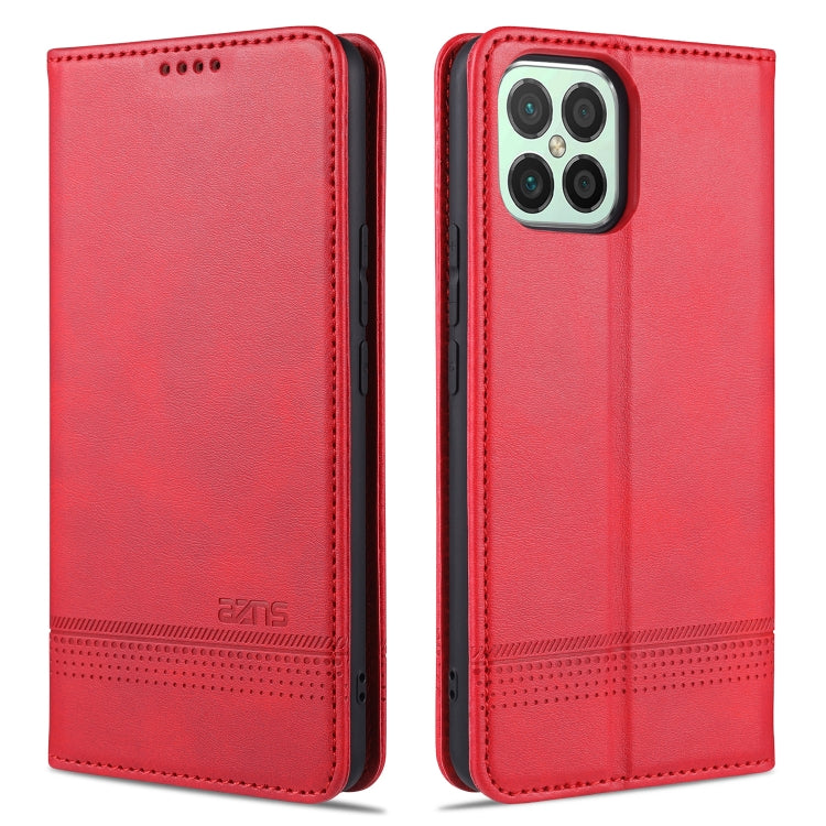 AZNS Magnetic Calf Texture Horizontal Flip Leather Case with Card Slots & Holder & Wallet, For Huawei Nova 8 SE, For OPPO K7 / Reno3 5G, For vivo Y3s / Y17, For vivo Y73s / S7e, For Samsung Galaxy M31